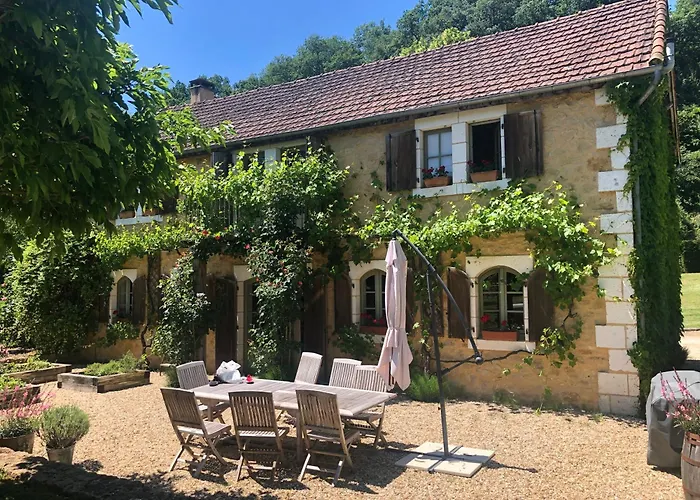 Le Chabrol - A Stunning Dordogne Riverside With Heated Salt Pool ,10 Minutes Walk To Tremolat Villa